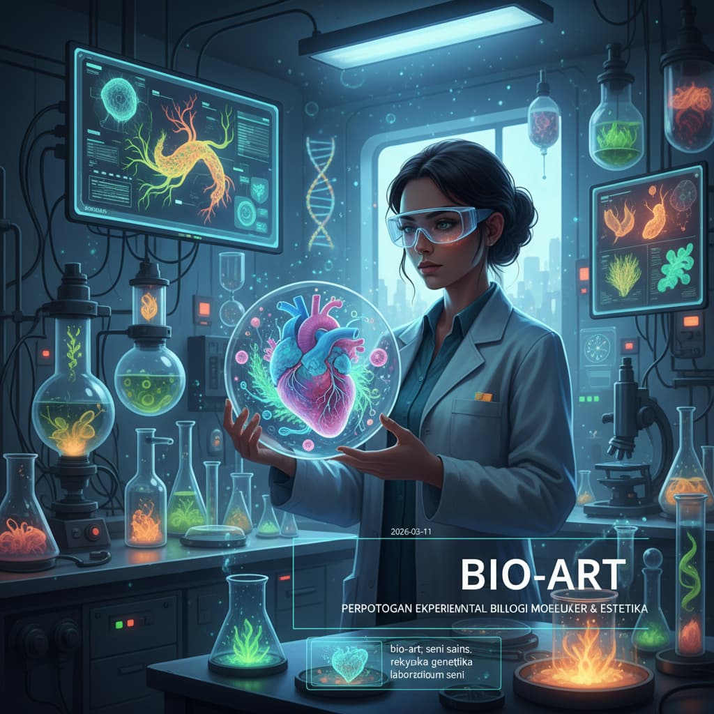 Bio-Art: Persilangan Eksperimental Antara Biologi Molekuler dan Estetika