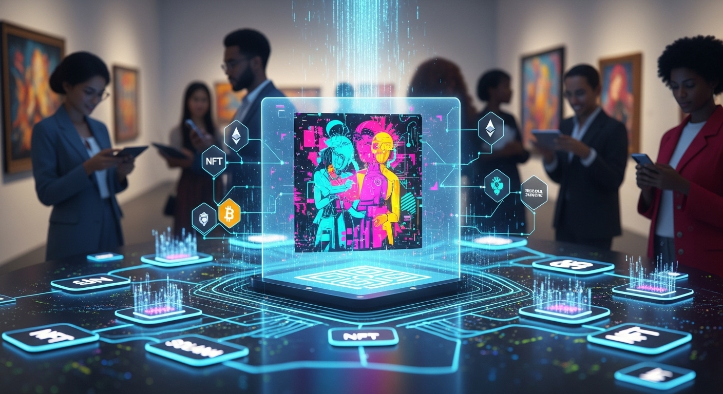 Transformasi Seni Digital di Era NFT: Bagaimana Teknologi Blockchain Mengubah Pasar Seni Kontemporer
